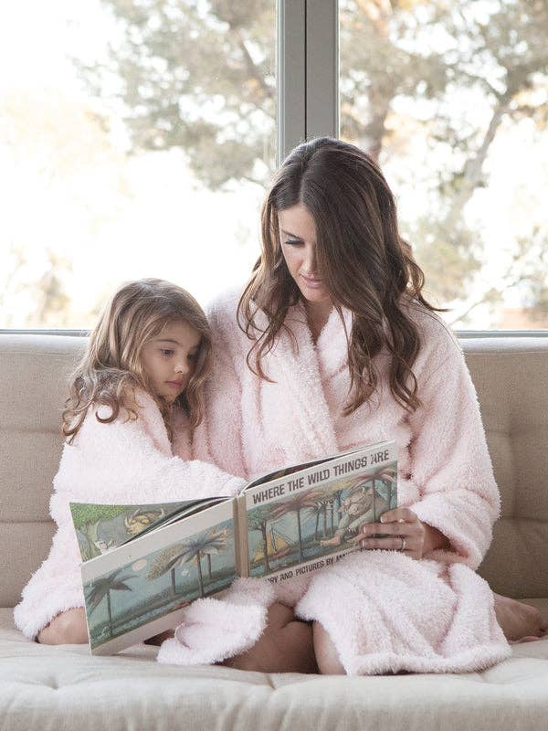 Stretch Chenille Adult Robe for wholesale by Little Giraffe