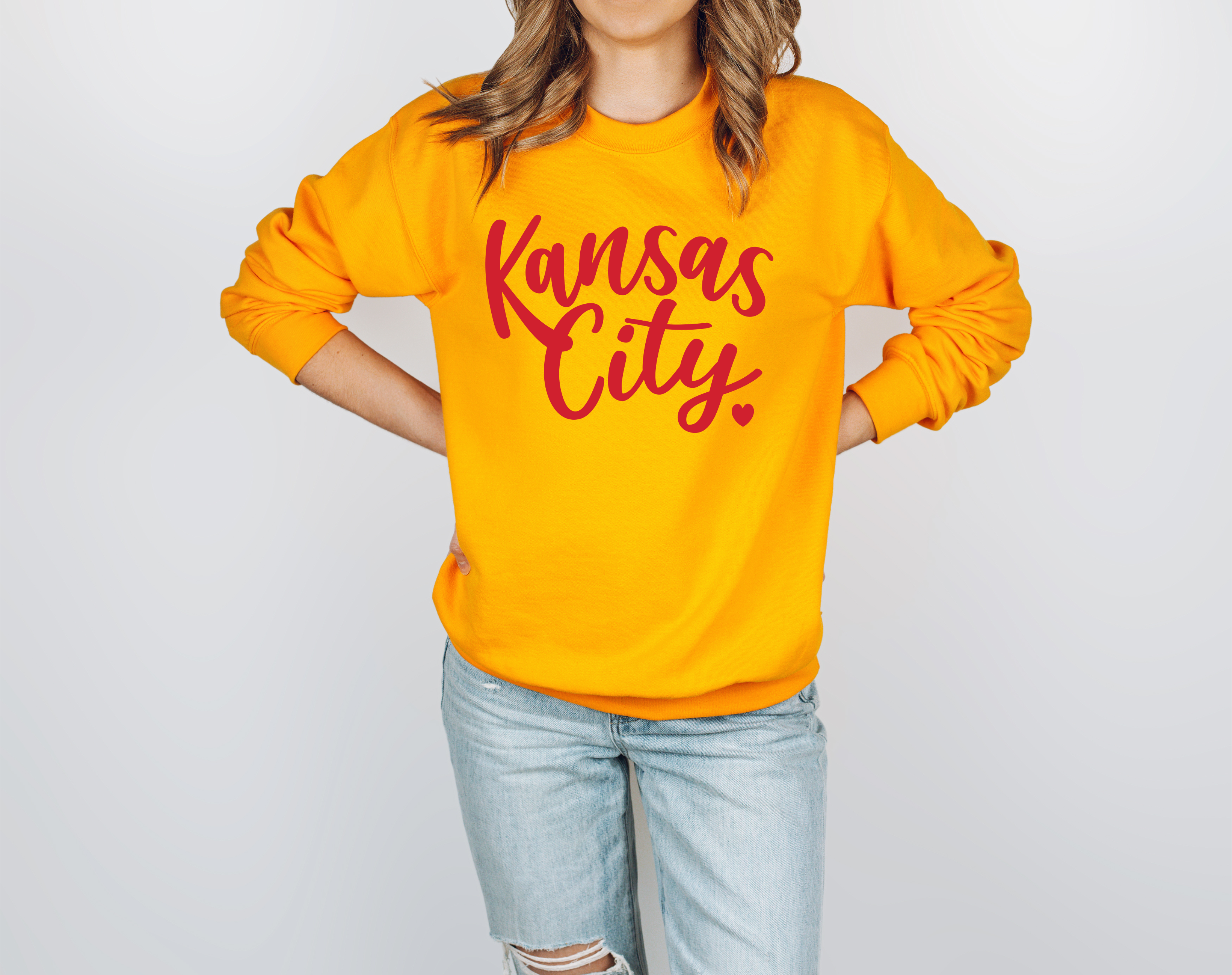 Lhite Graphics - Wholesale Grafisch sweatshirt - Dames - Crewneck uit Kansas City1