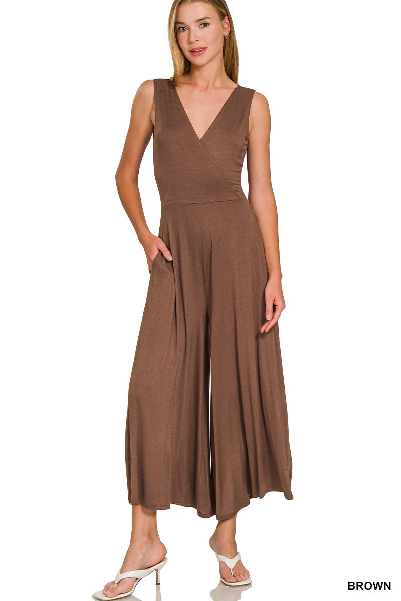 42POPS - Vente Combinaison – femme - ".._ Combinaison sans manches à encolure en surplis8