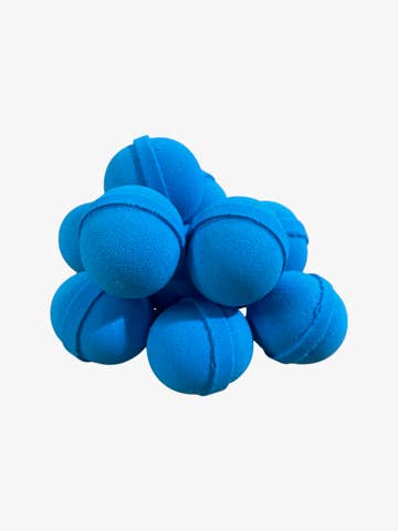 Mini Bath bombs - Blueberry for wholesale by OMGoodness Soaps
