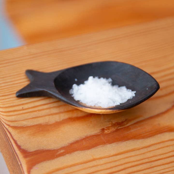 Afrikansk svartträ fiskformad sked för wholesale av AARVEN