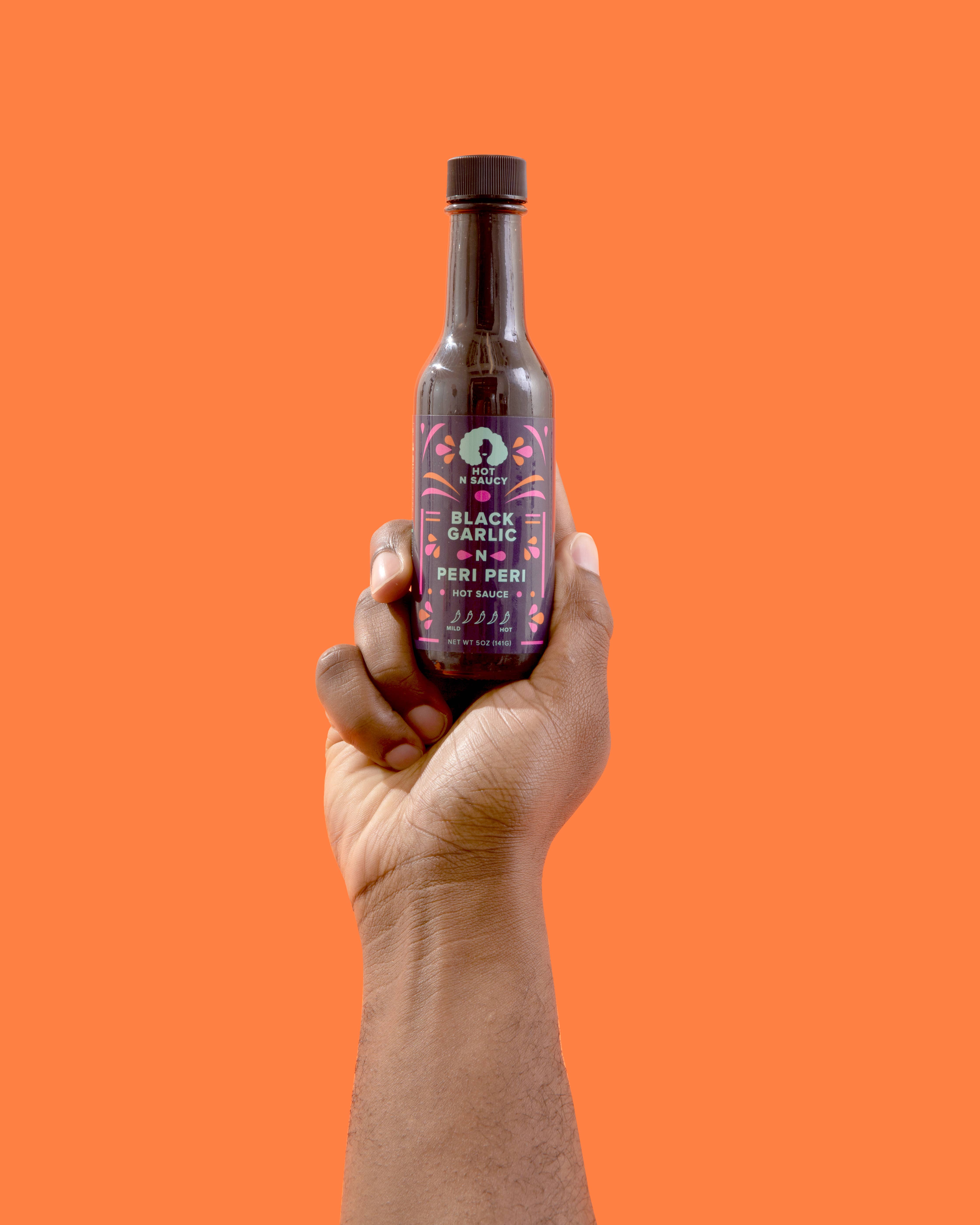 Hot N Saucy - Vente Sauces piquantes - Ail noir N Peri Peri4