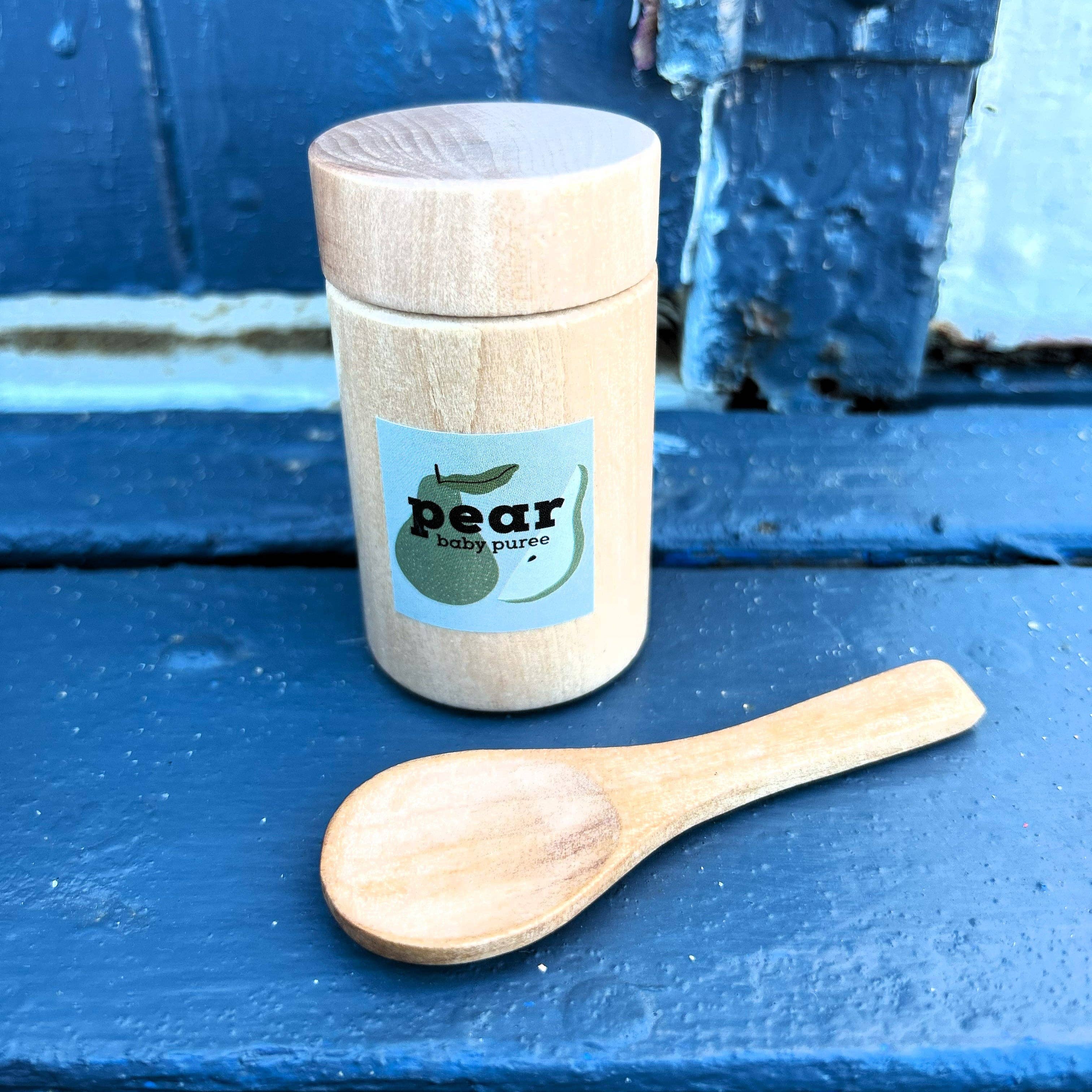 Make Me Iconic - Wholesale Wood Toy - Kids - WOODEN TOY -  LOOSE CHANGE DOLL FEEDING PEAR PUREE13