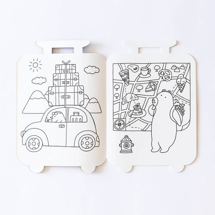 Jaq Jaq Bird - Wholesale Colouring and activity book – kids and baby - Jumbo Suitcase Paper Coloring Book6