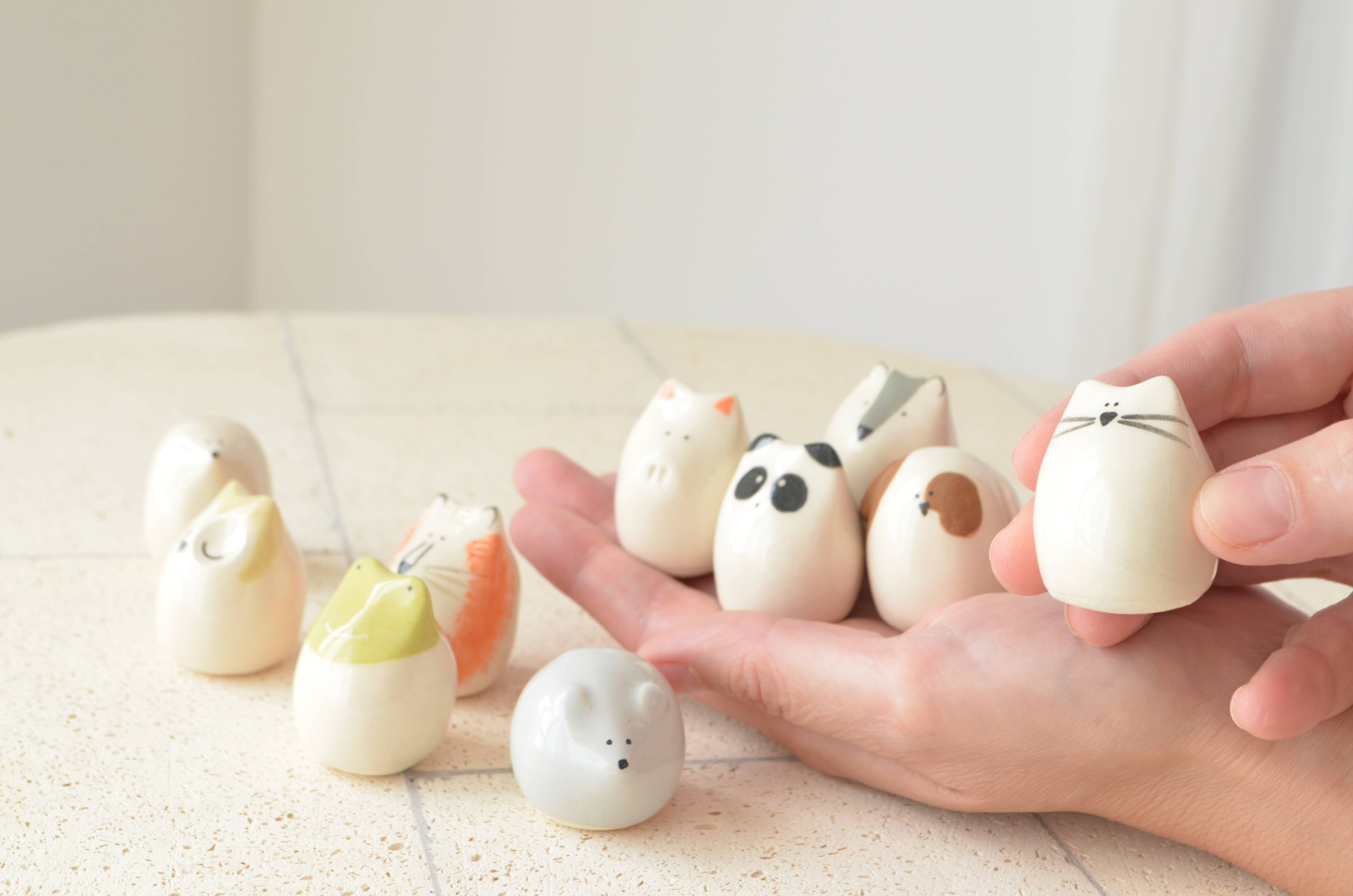 Picuru ceramicas - Vente Figurine décorative - Amulette Hibou Énergétique (5 langues)7