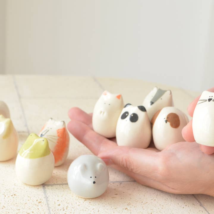 Picuru ceramicas - Vente Figurine décorative - Amulette Hibou Énergétique (5 langues)7