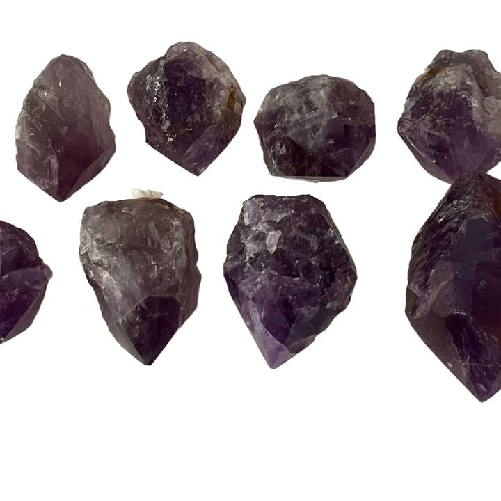 Naturlige ametyst punkter for engroshandel hos The Reiki Shop