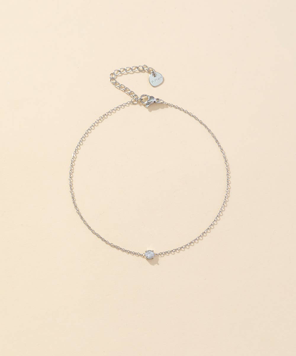 Blossom bijoux - Wholesale Link & Chain Bracelet - 24BRCC03 stainless steel ankle chain1