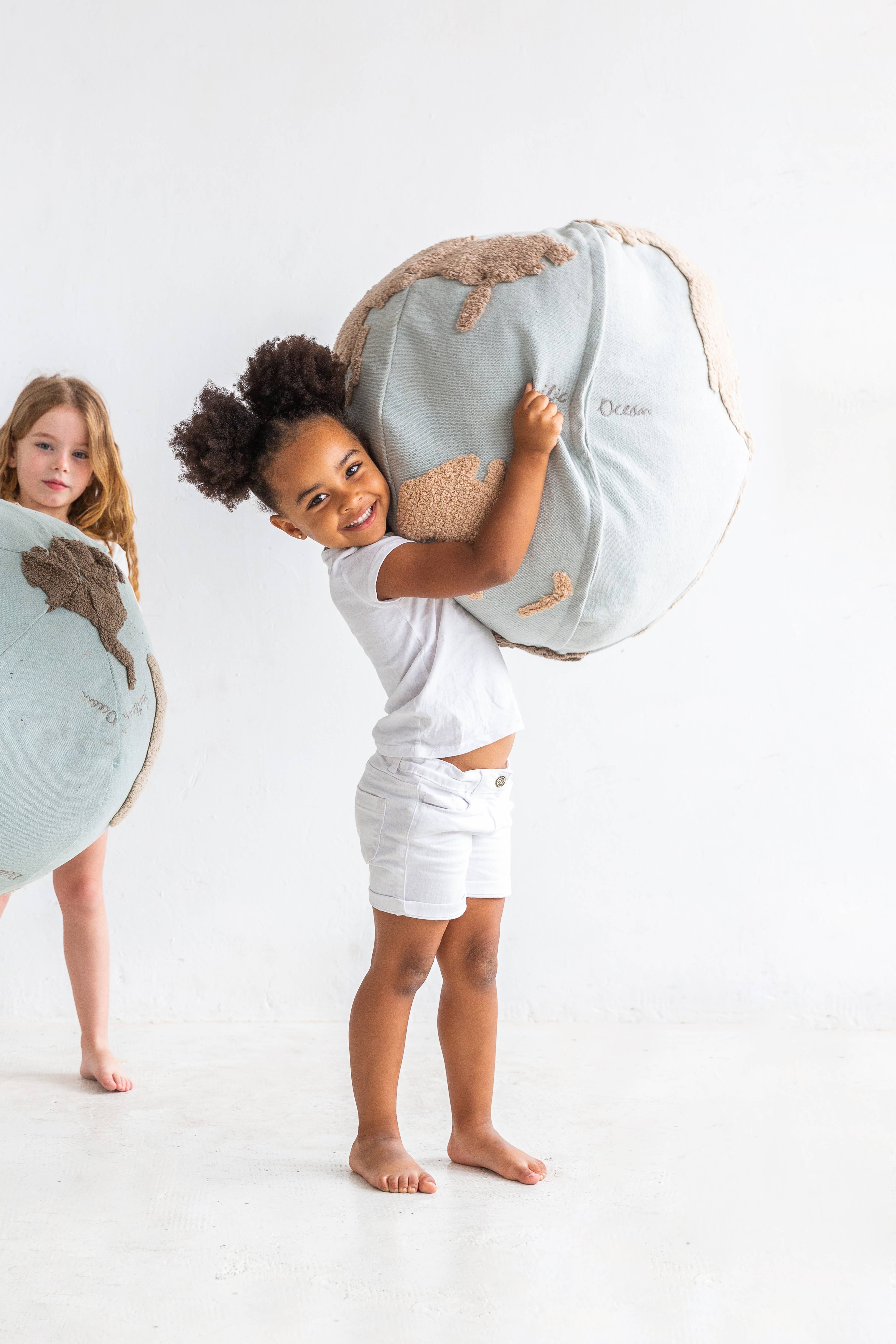 Lorena Canals - Wholesale Pouf - Kids - Pouffe World Map6