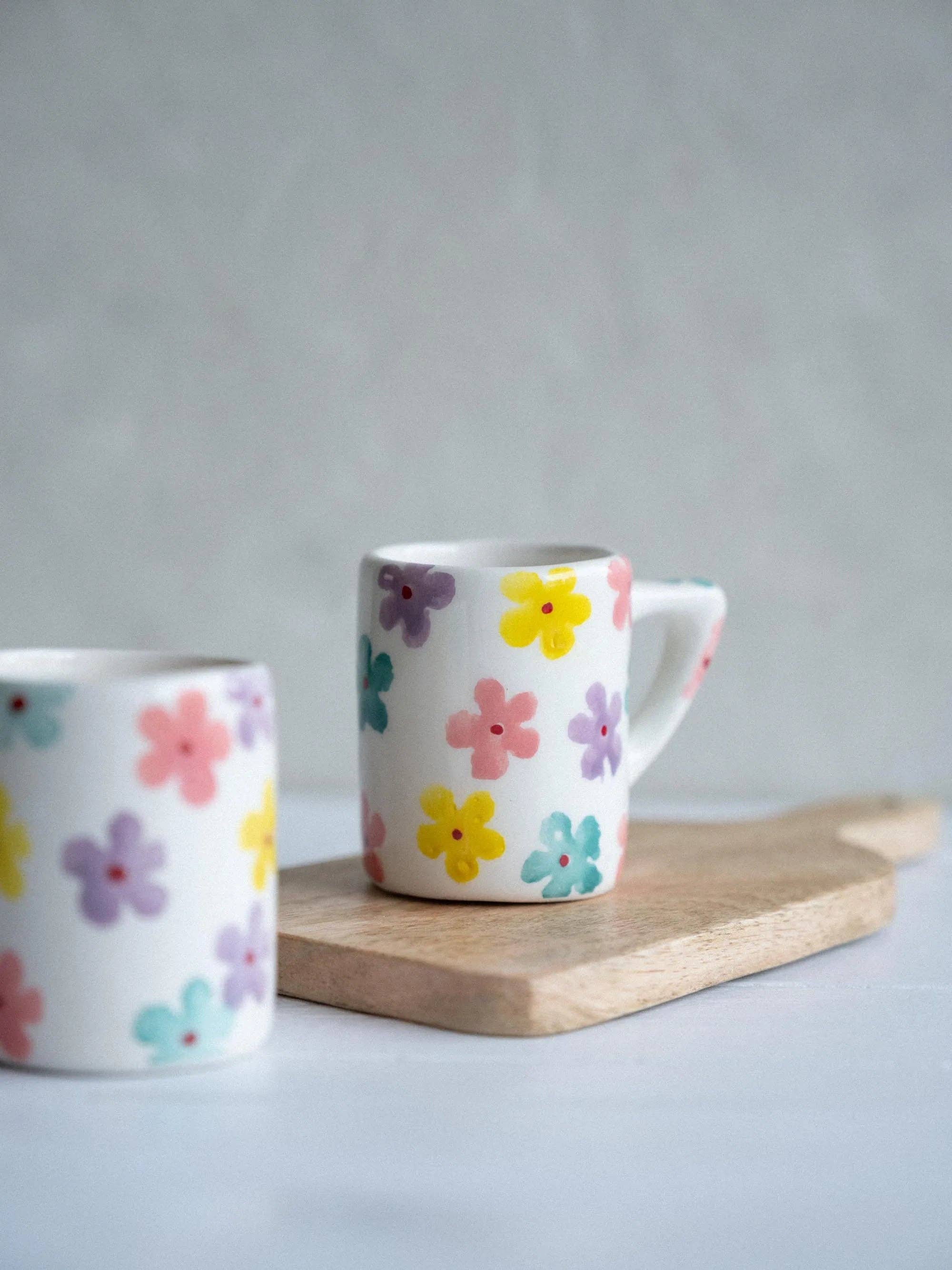 CerAmor Cerâmica - Wholesale Coffee Mug - Set of 2 Spring Coffee Cups0