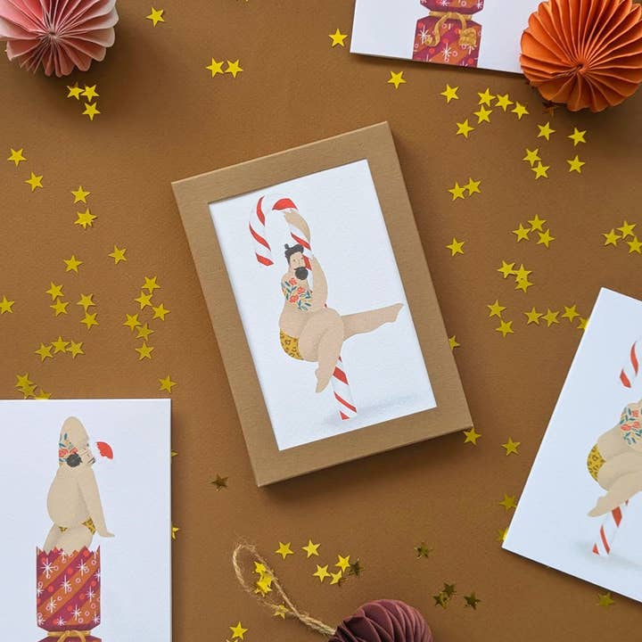 Elsa Rose Frere - Wholesale Christmas Card - Sexy Christmas Card Pack
