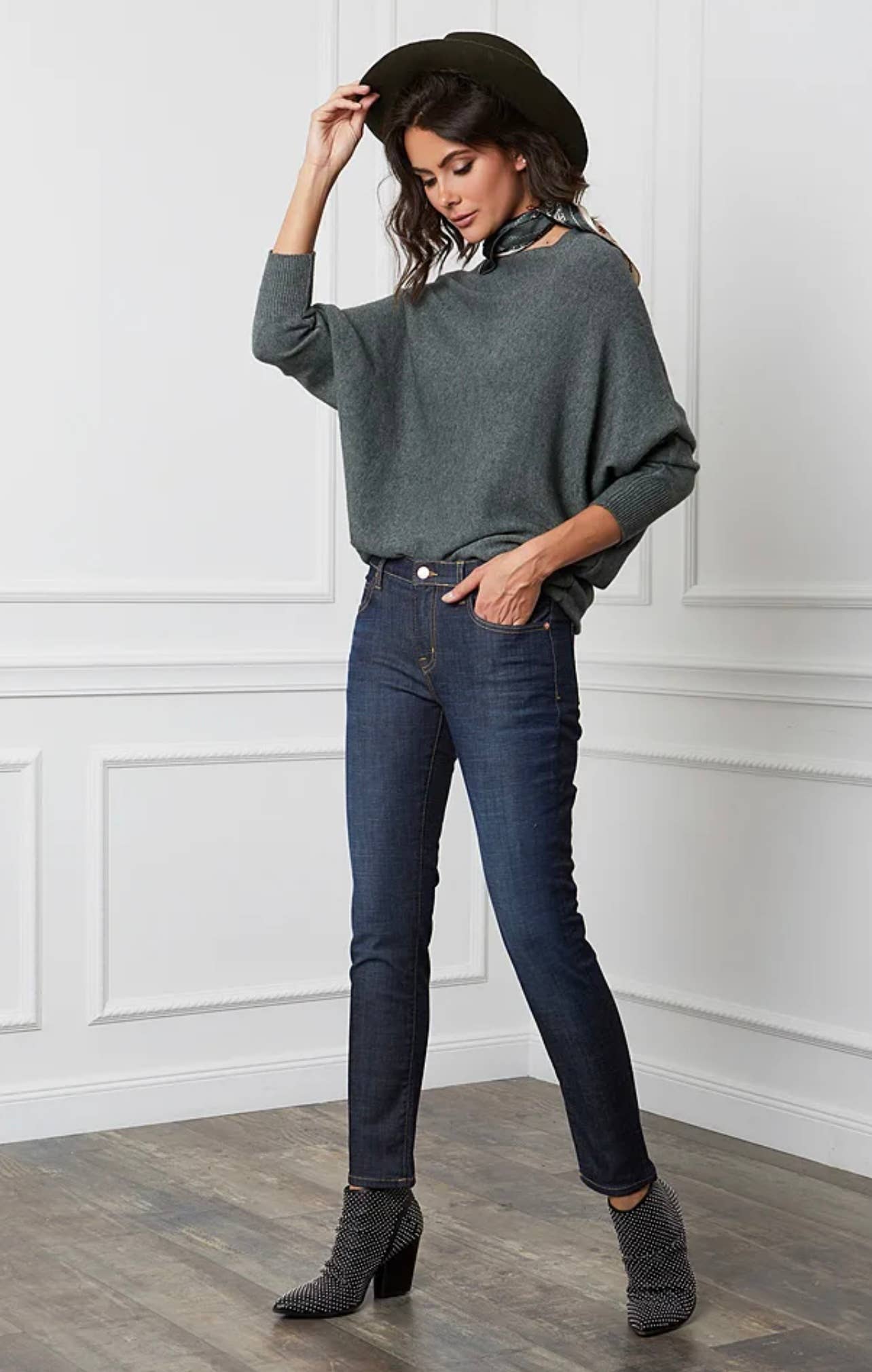 LÉA & LUC - Vendita all'ingrosso Maglione tricot - Donna - Maglione con maniche a pipistrello REF. 0099127