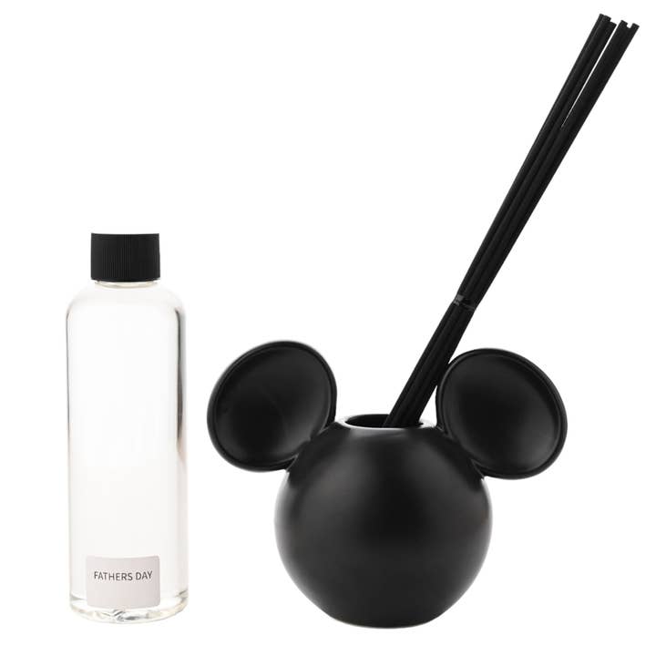 Disney Mickey Ceramic Vessel Fragranced Diffuser - Black for wholesale by WIDDOP and Co.