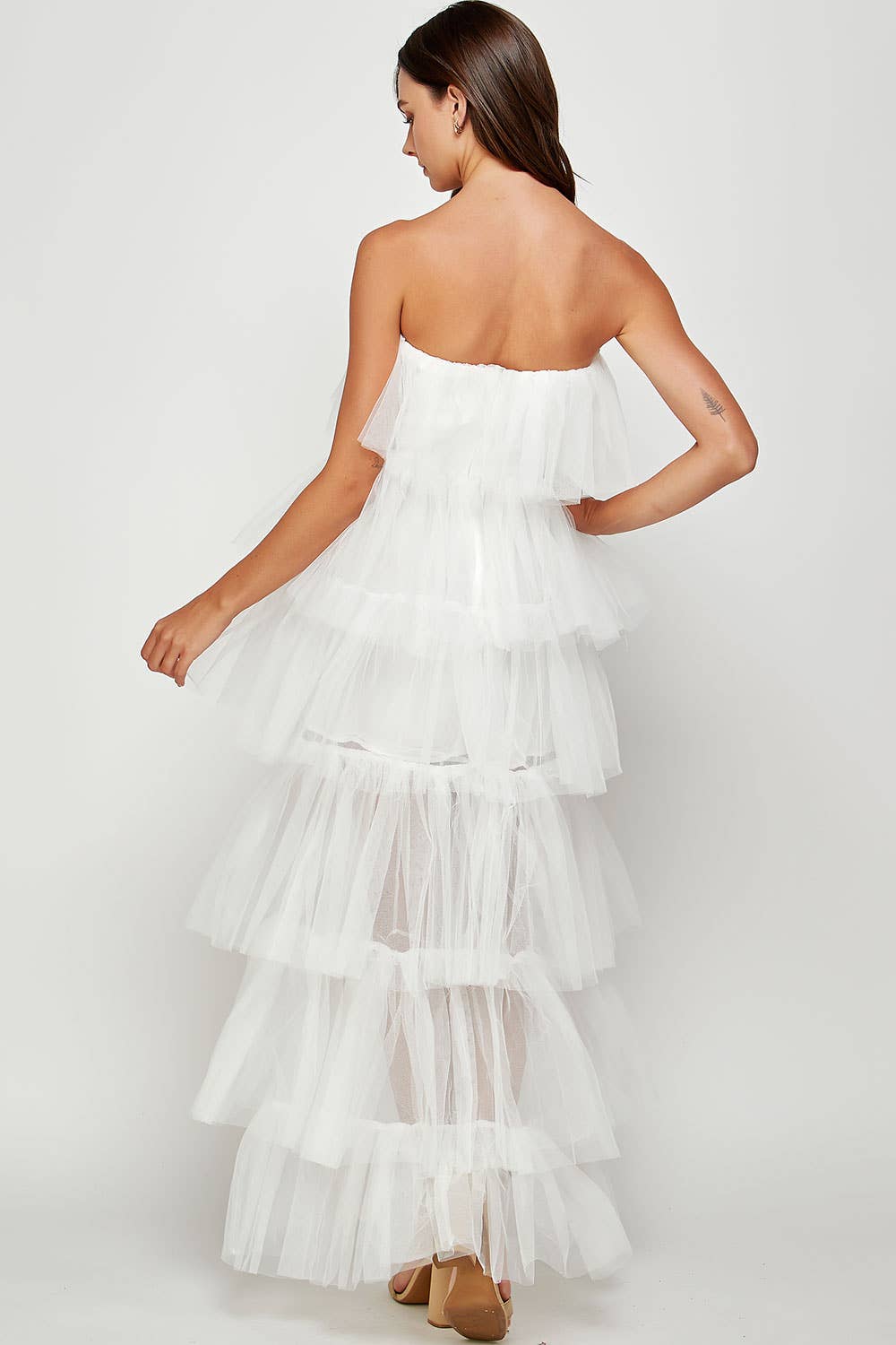 Strut & Bolt – Vestido - Mulher por atacado – Vestido de tule alto e baixo20