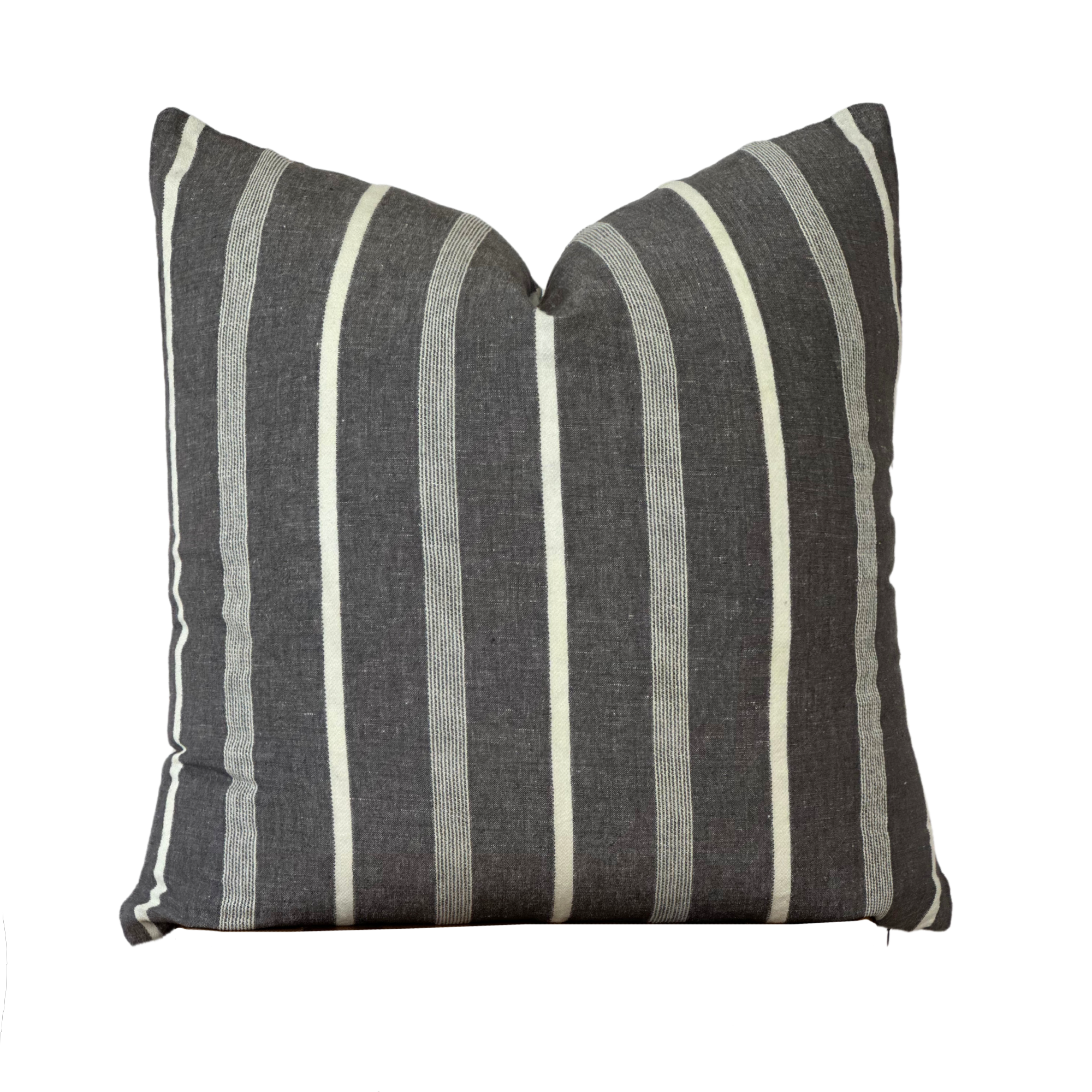 Porter Lane Home - Wholesale Throw Pillow Cover - Linen Stripe Pillow Cover | Addison2