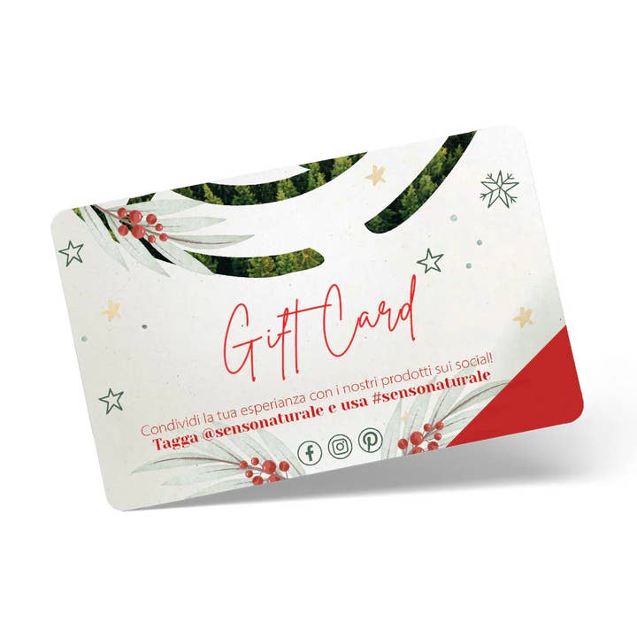 Cartão-presente - À procura de presentes de última hora? por atacado de SENSO NATURALE