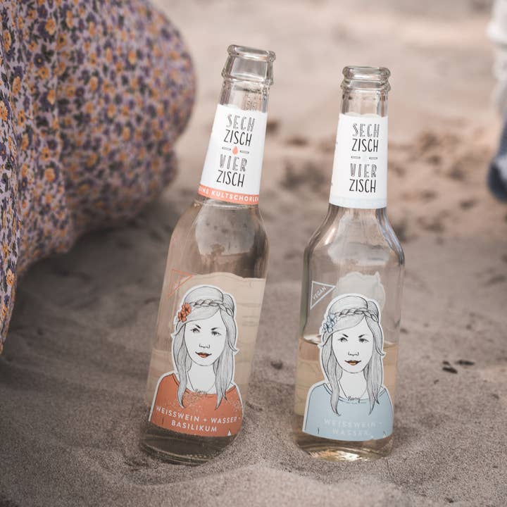 Sechzisch Vierzisch - Wholesale Non-Alcoholic Aperitif/Mocktail - Sixty Foursian *white wine+water*2