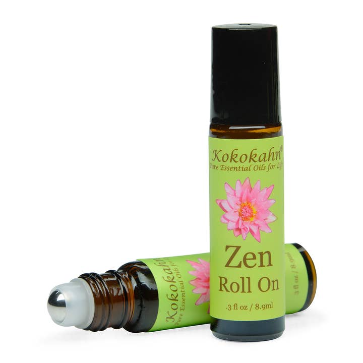 Zen Roll On pour la vente par Kokokahn Essential Oils