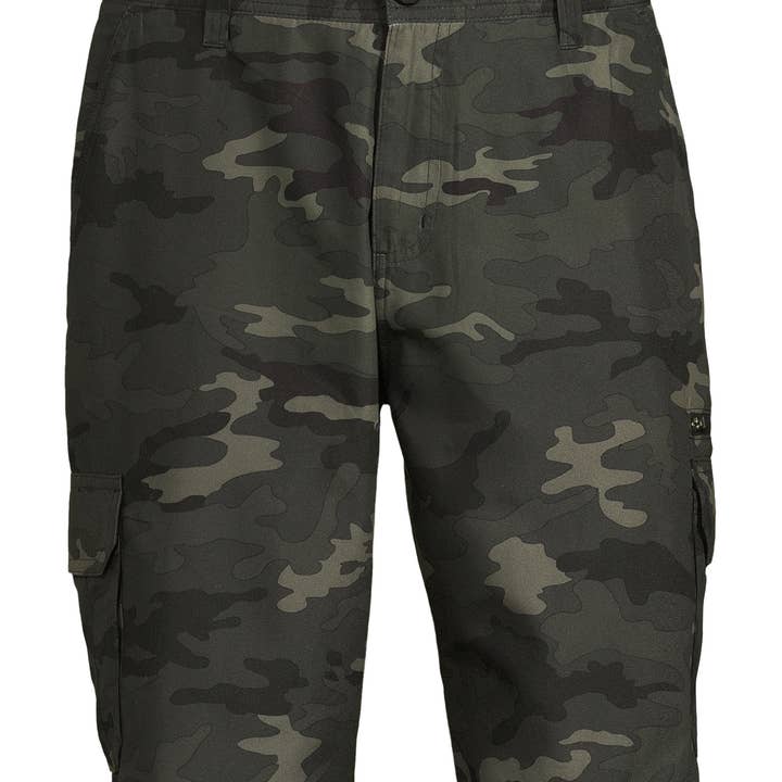 Short cargo à poches pour hommes - Vert armée pour la vente par Grand Sierra