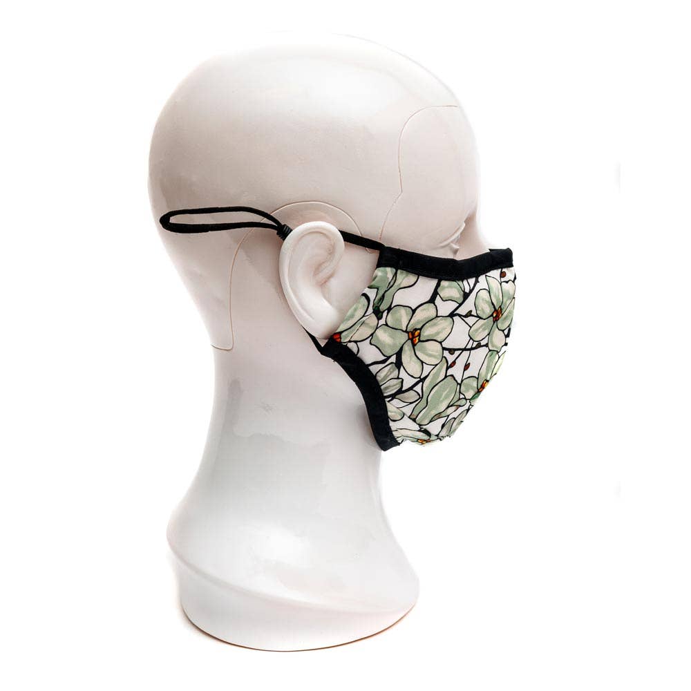 Modgy - Vendita all'ingrosso Mascherina/visiera protettiva - Louis C. Tiffany Magnolia - Maschera alla moda3