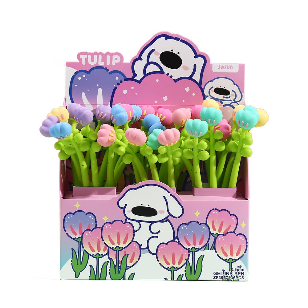 BCmini - Wholesale Pen - 22678 TULIP WIGGLE GEL PEN-364