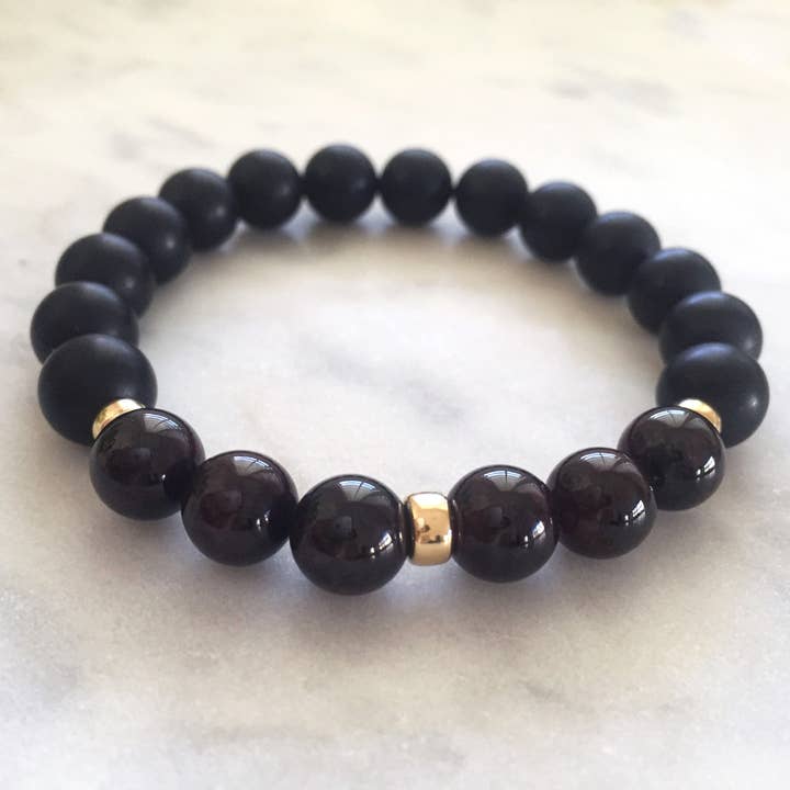 Intelligent Awareness Men's Vata Balancing Bracelet for wholesale by Samata Stones