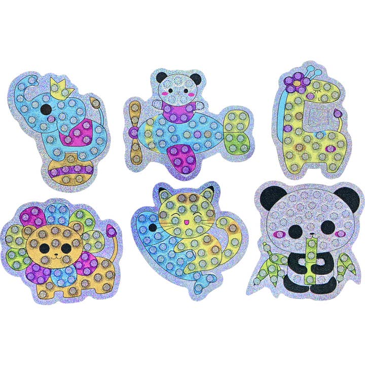 Peter Pauper Press - Wholesale DIY Craft Kit - Kids - Big Gem Painting Sticker Kit5