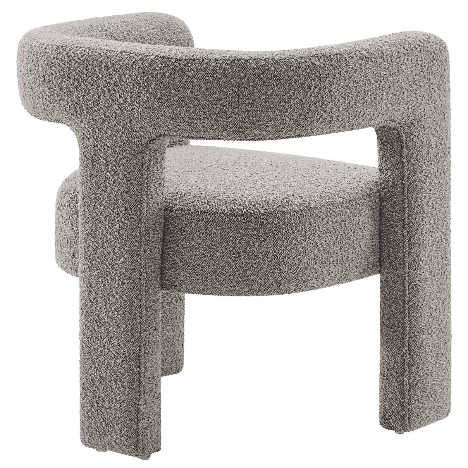 Modway - Wholesale Chair - Kayla Boucle Upholstered Armchair8