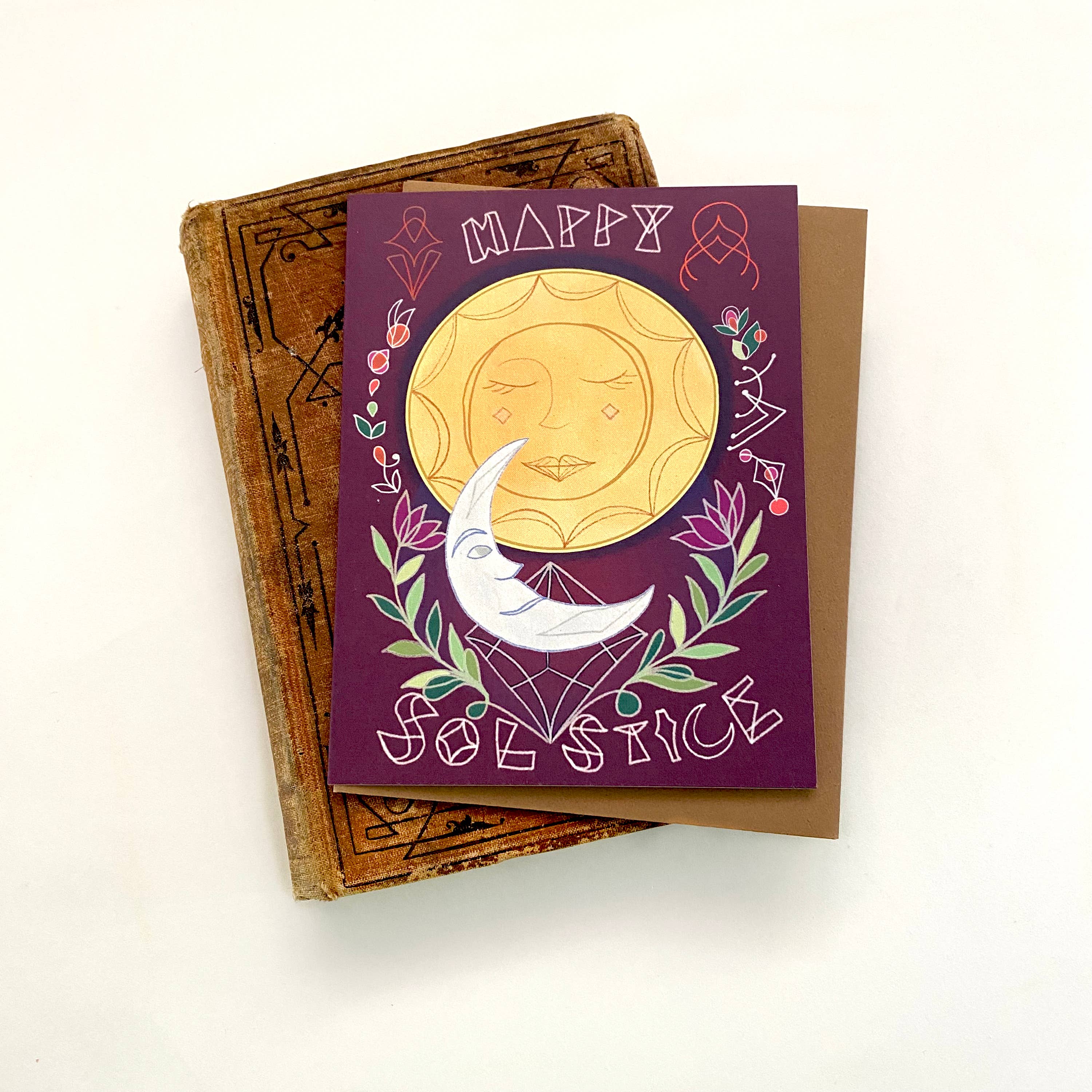 Cynla - Wholesale Season's Greetings Card - Happy Solstice Card - holiday greeting card Winter solstice