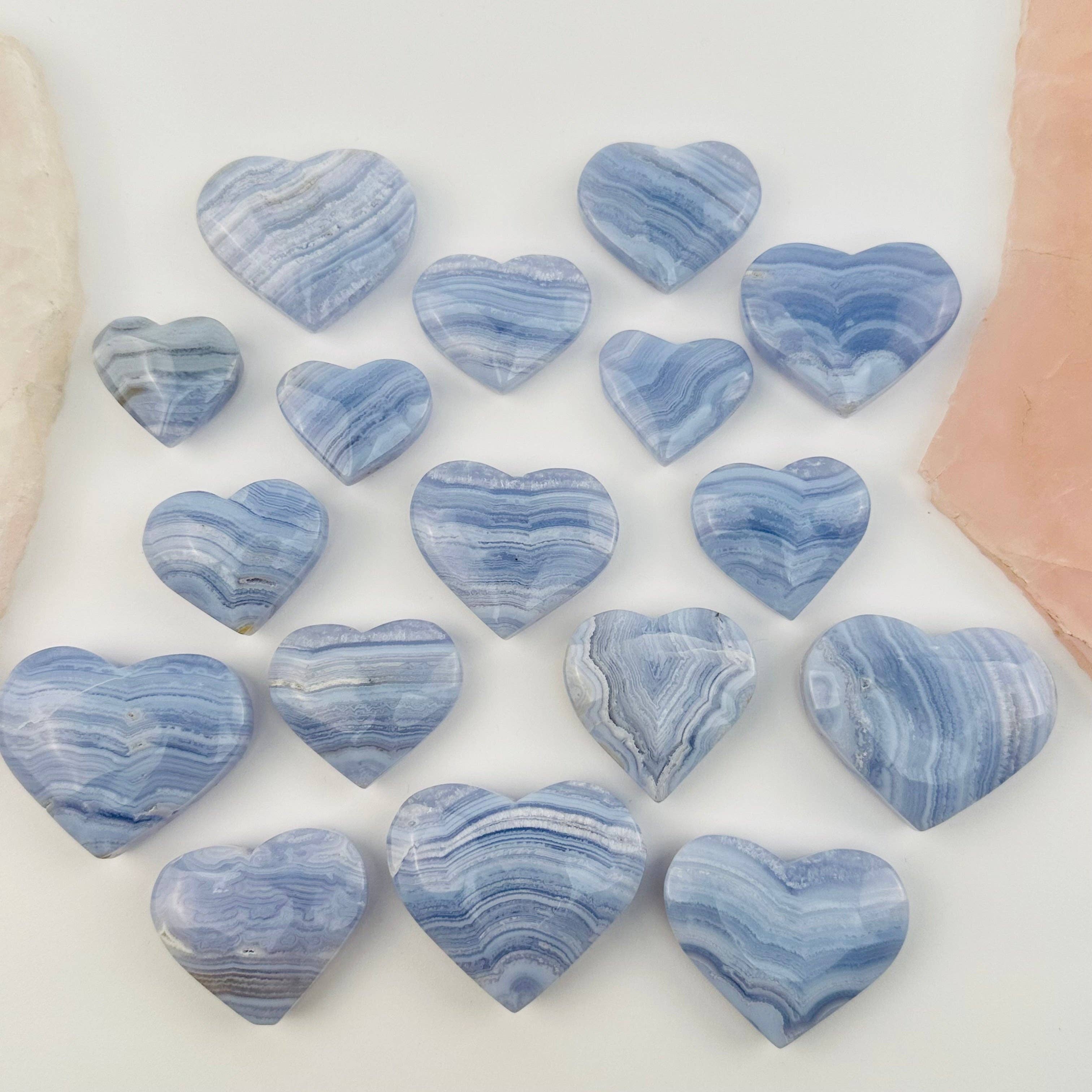 Rock Paradise - Wholesale Spiritual Stone/Crystal - Blue Lace Agate Crystal Heart1
