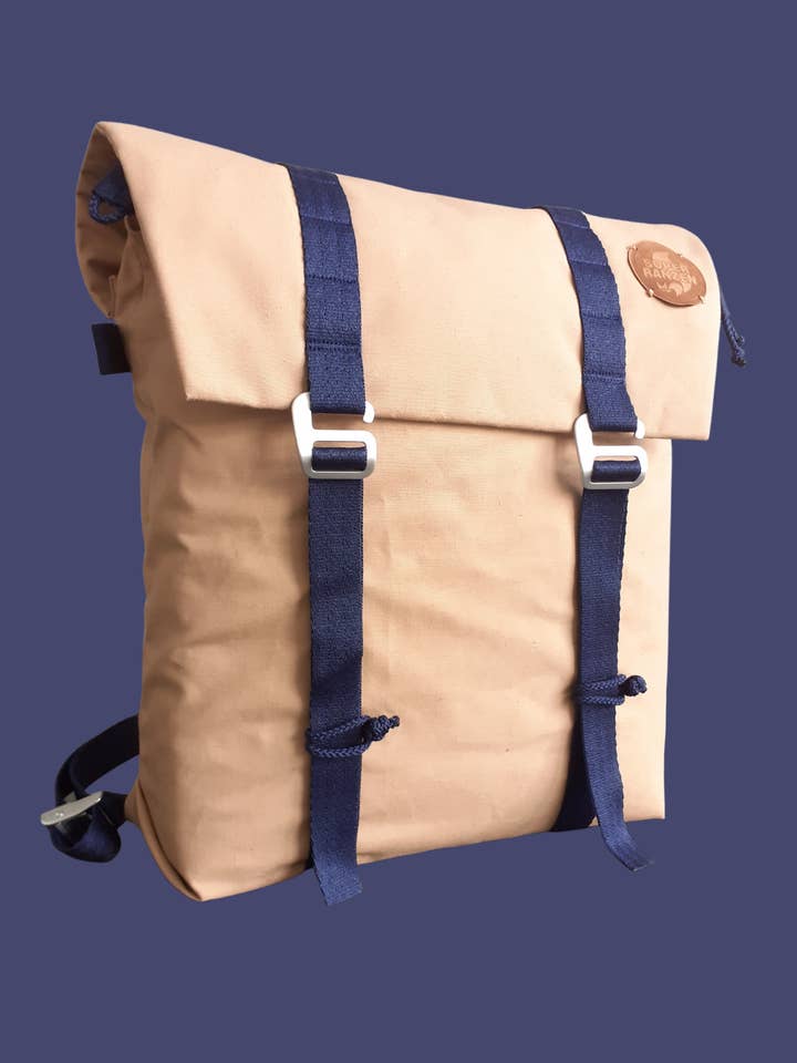 skoletaske og rolltop BEACH blå sø for engroshandel hos Superranzen