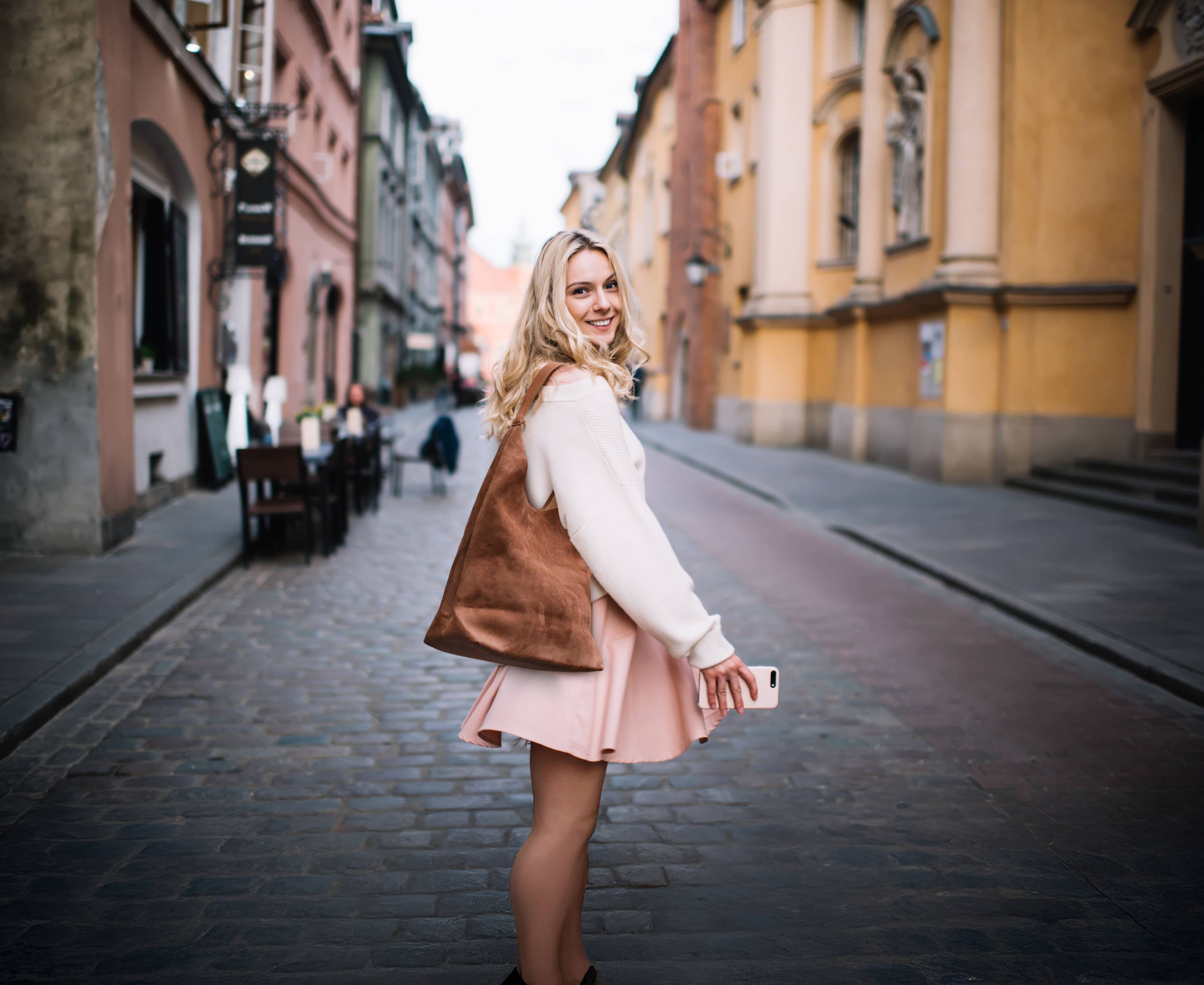 Calla Products - Wholesale Shoulder Bag - Women's - NEW! Suede Hobo Shoulder Bag with Bonus Zip Pouch, 3 Colors4