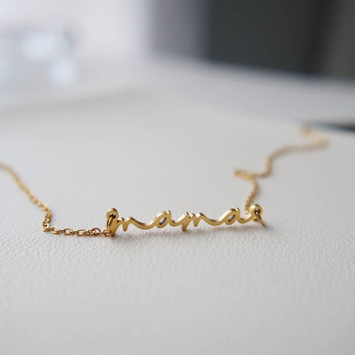 JESSA Jewelry - Wholesale Pendant/Charm Necklace - Dainty Mama Necklace