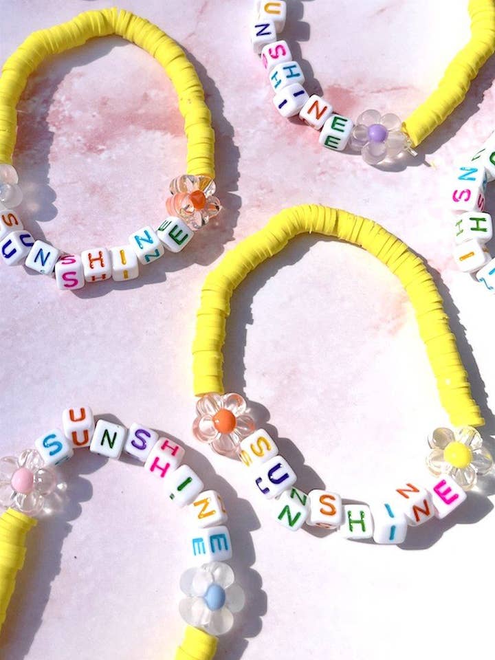 Sunshine Inspirational Beaded Bracelet for wholesale by Mure and Grand