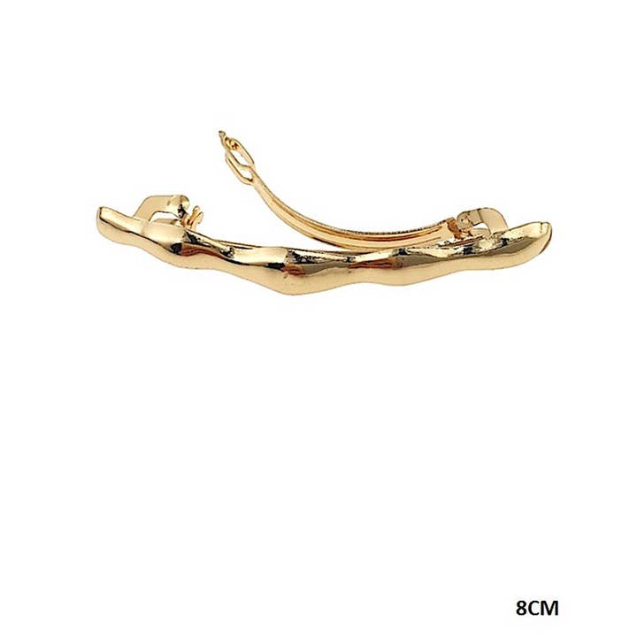 Abstrakt smeltet metal hårspænde for engroshandel hos Atlas Fashion