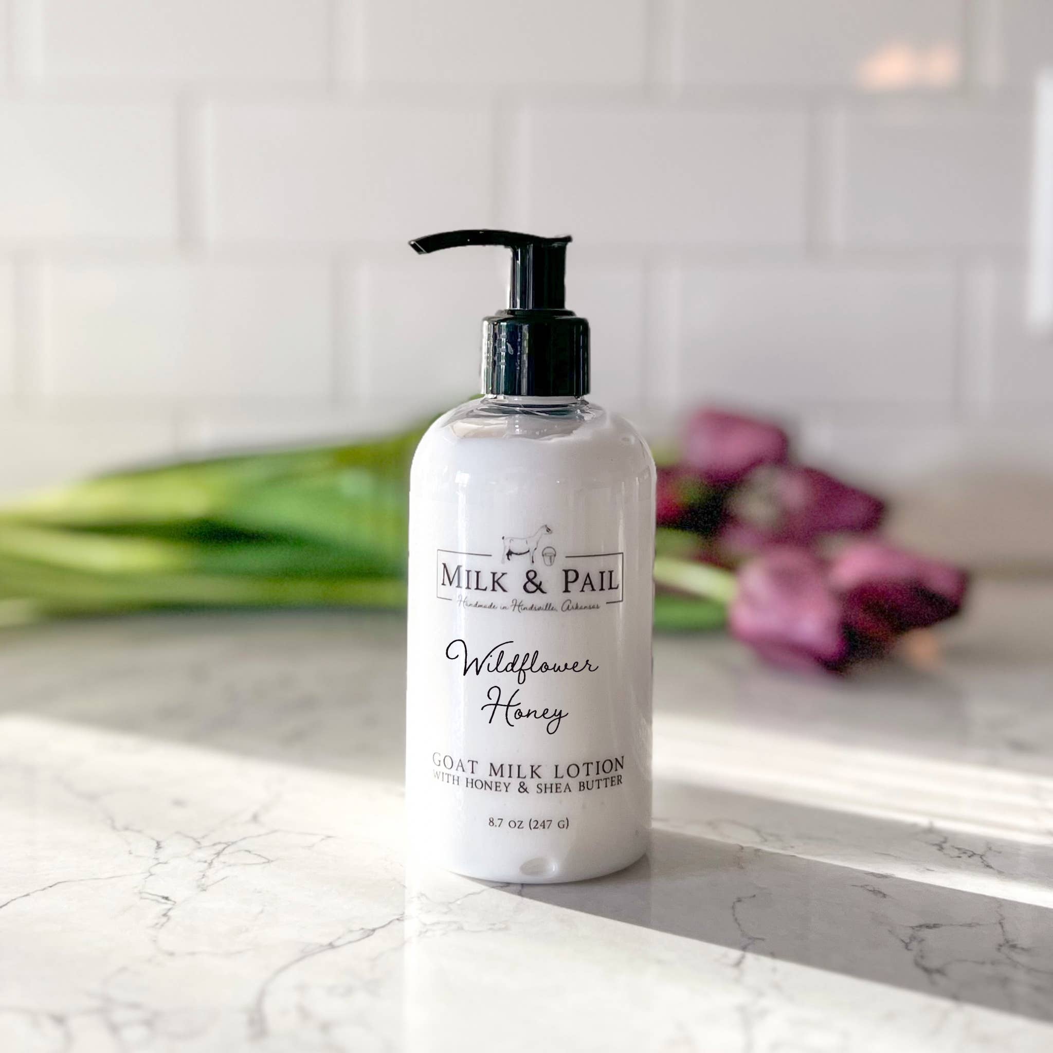 Milk & Pail - Wholesale Body Cream/Lotion - Wildflower Honey Goat Milk Lotion
