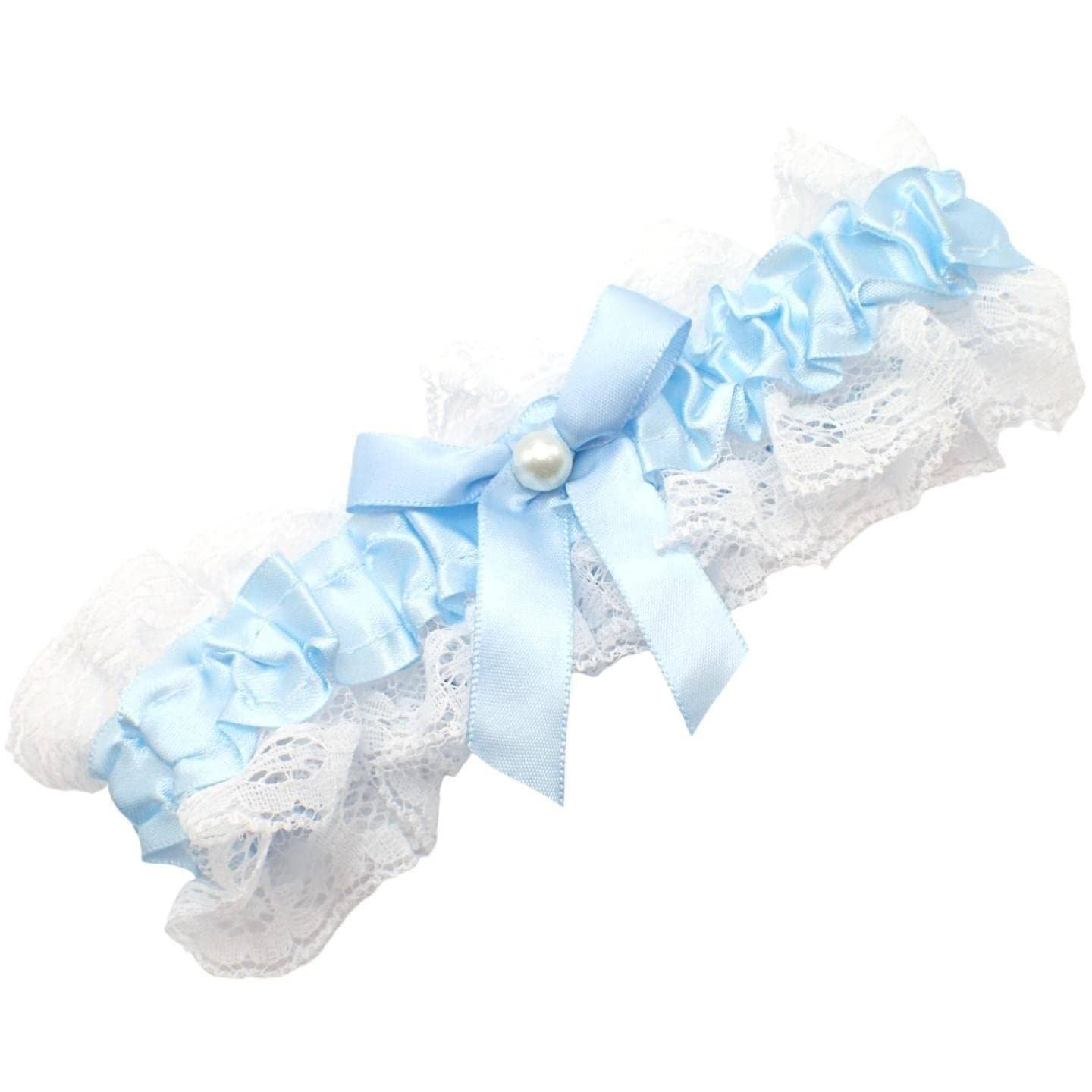 Topkids Accessories – wholesale Garter belt – Women's – Wedding Garter Blue Garters Bride Wedding Garter Bridal Wedding Accessories Bridal Garter Hen Party Hen Night Lace Garter Blue Garters for Brides5