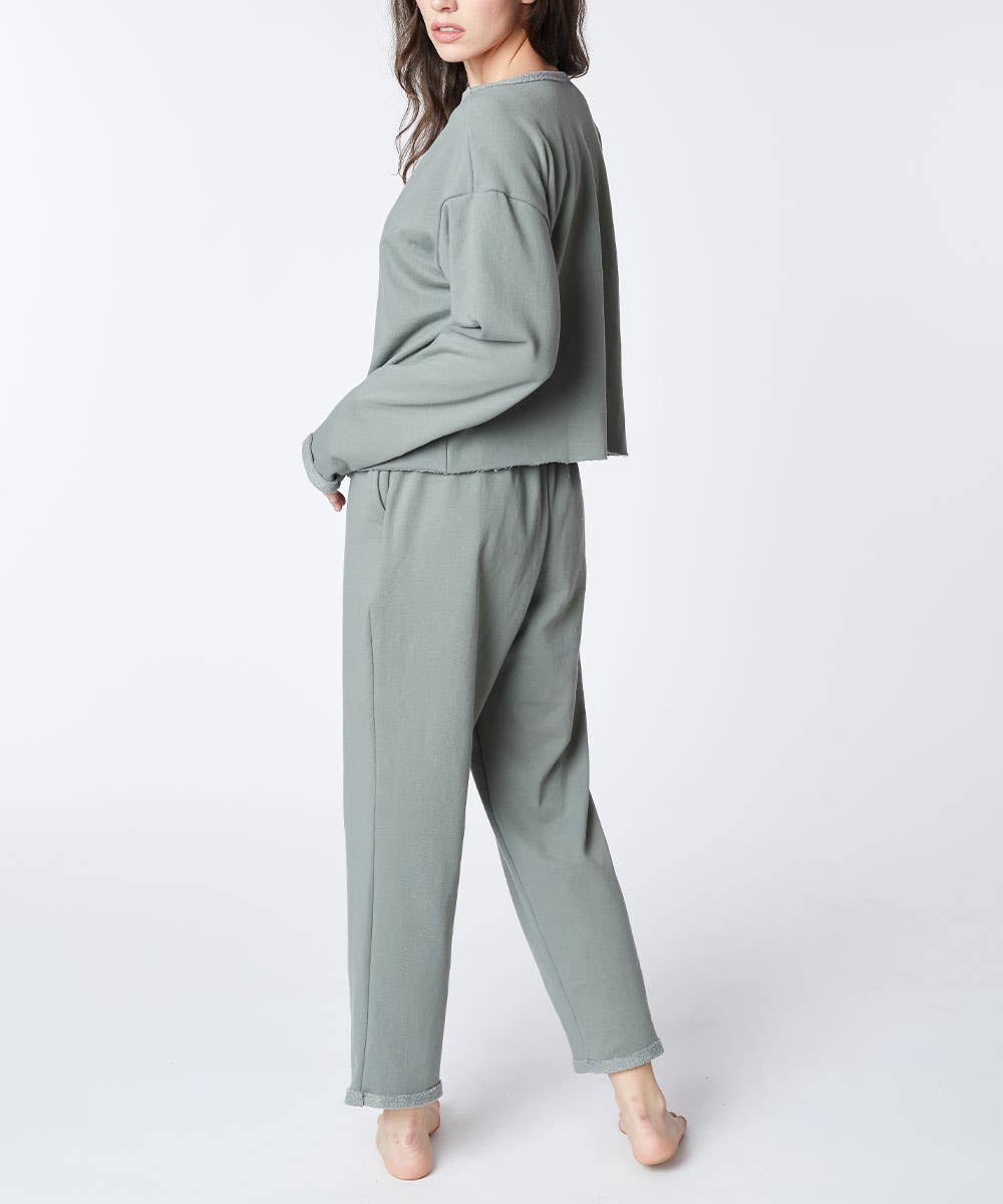 Studio Ko Clothing – wholesale Lounge set – Women's – RECYCLED COTTON LOUNGEWEAR SET7