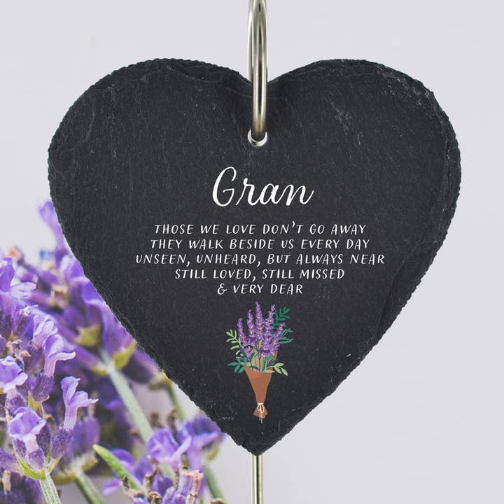 P3218-5 - ¿Amamos a Don a los que amamos? Lápida conmemorativa de To Go Lavender para venta al por mayor de Vivid Squid Wholesale