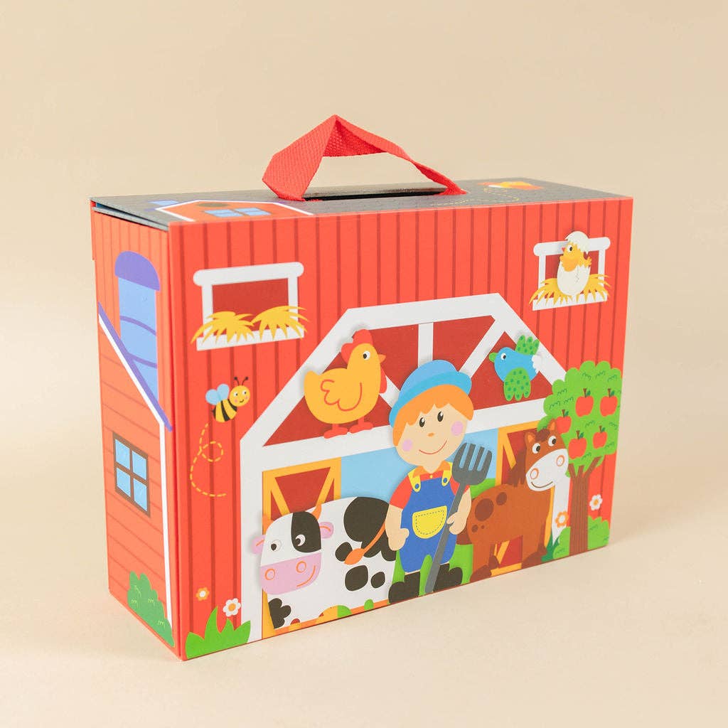 Spirit 'N Sprout - Wholesale Toy Set - Kids - Farm Play Set Lacing Toy2