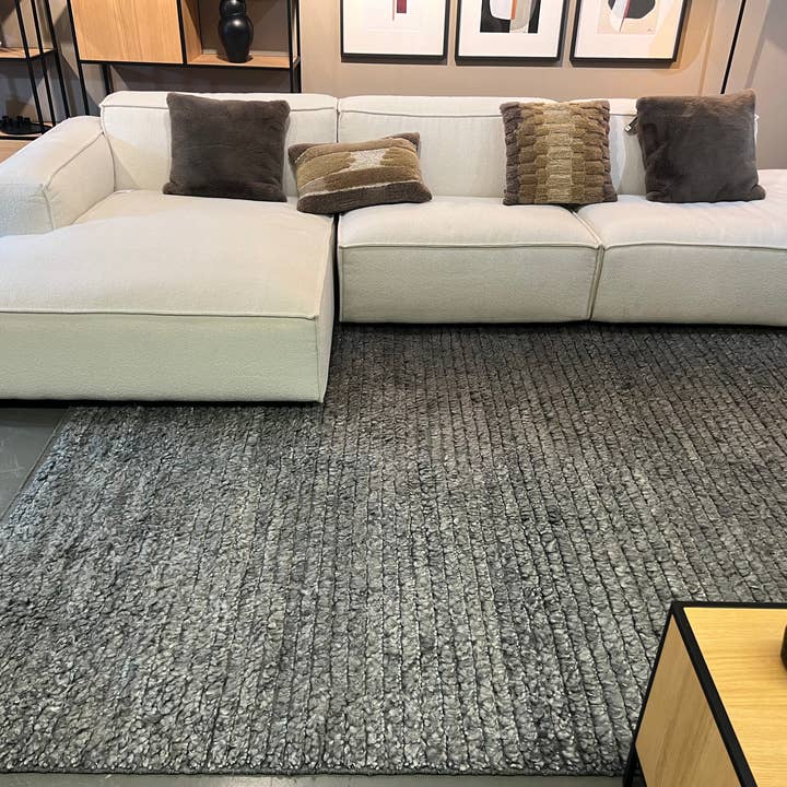 Fluffy Rug - Anthracite for wholesale by Carpet Scene