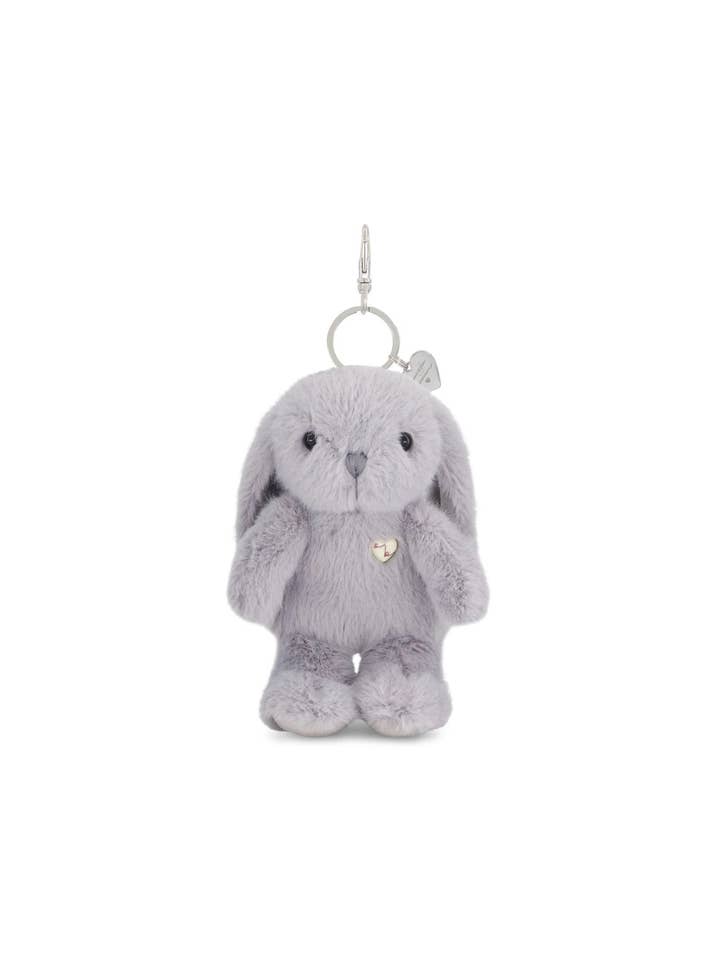 Keyring - Penelope the bunny - Silver - Snuggle Bunnies for wholesale by Shine on me Distribution