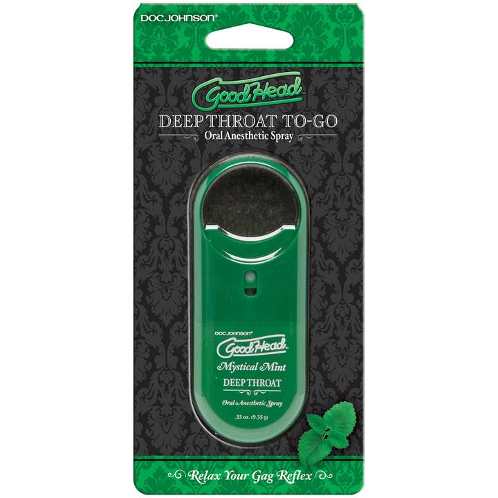 GoodHead Deep Throat Spray To-Go - Mint for wholesale by Doc Johnson