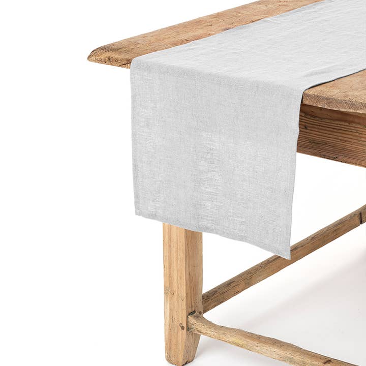 MagicLinen (We handle U.S. import procedures for you) - Vente Chemins de table - Chemin de table en lin de différentes couleurs5