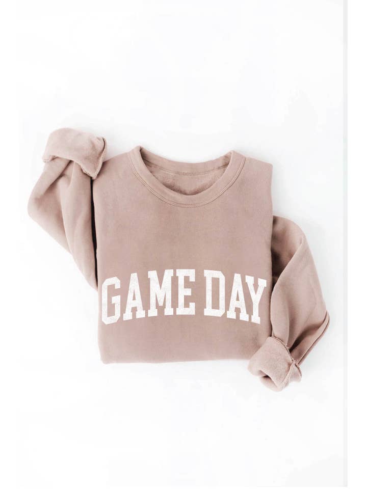OAT COLLECTIVE - Wholesale Graphic Sweatshirt - Women's - GAME DAY Graphic Sweatshirt5