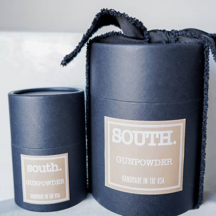 The South Candle - Wholesale Jar/Filled Candle - Gunpowder Candle0