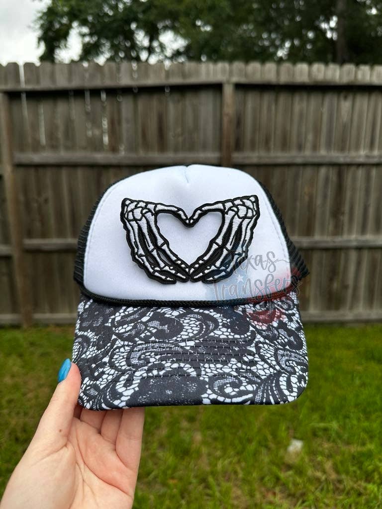 Texas Transfers - Wholesale Trucker Hat - Unisex - Lace BRIM Trucker Hat