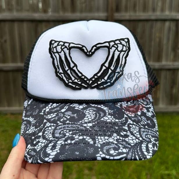 Texas Transfers - Wholesale Trucker Hat - Unisex - Lace BRIM Trucker Hat0