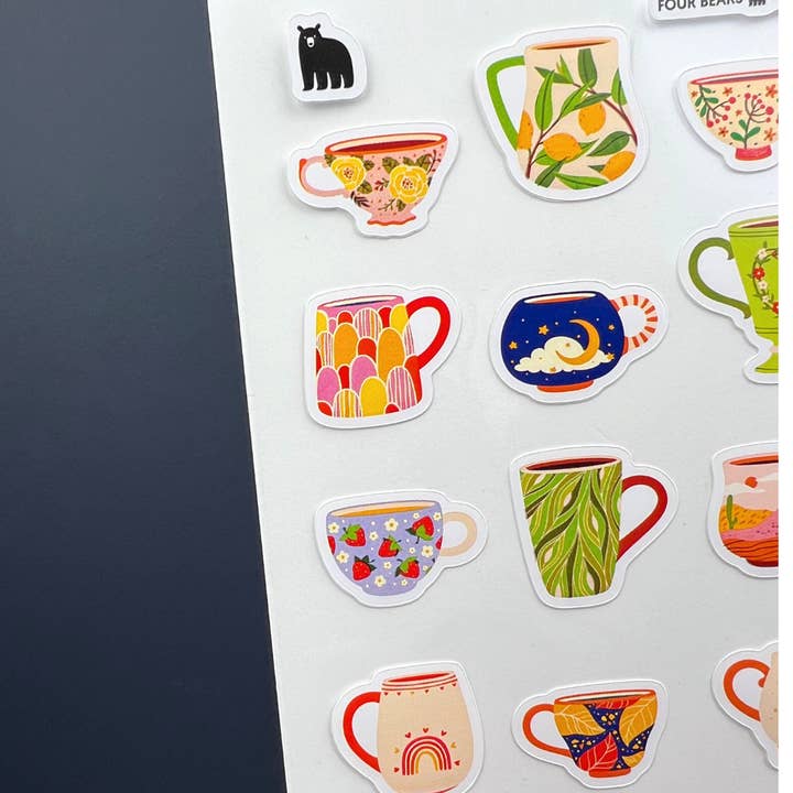 Four Bears Sticker Club - Wholesale Sticker - Brew-Tea-Ful2