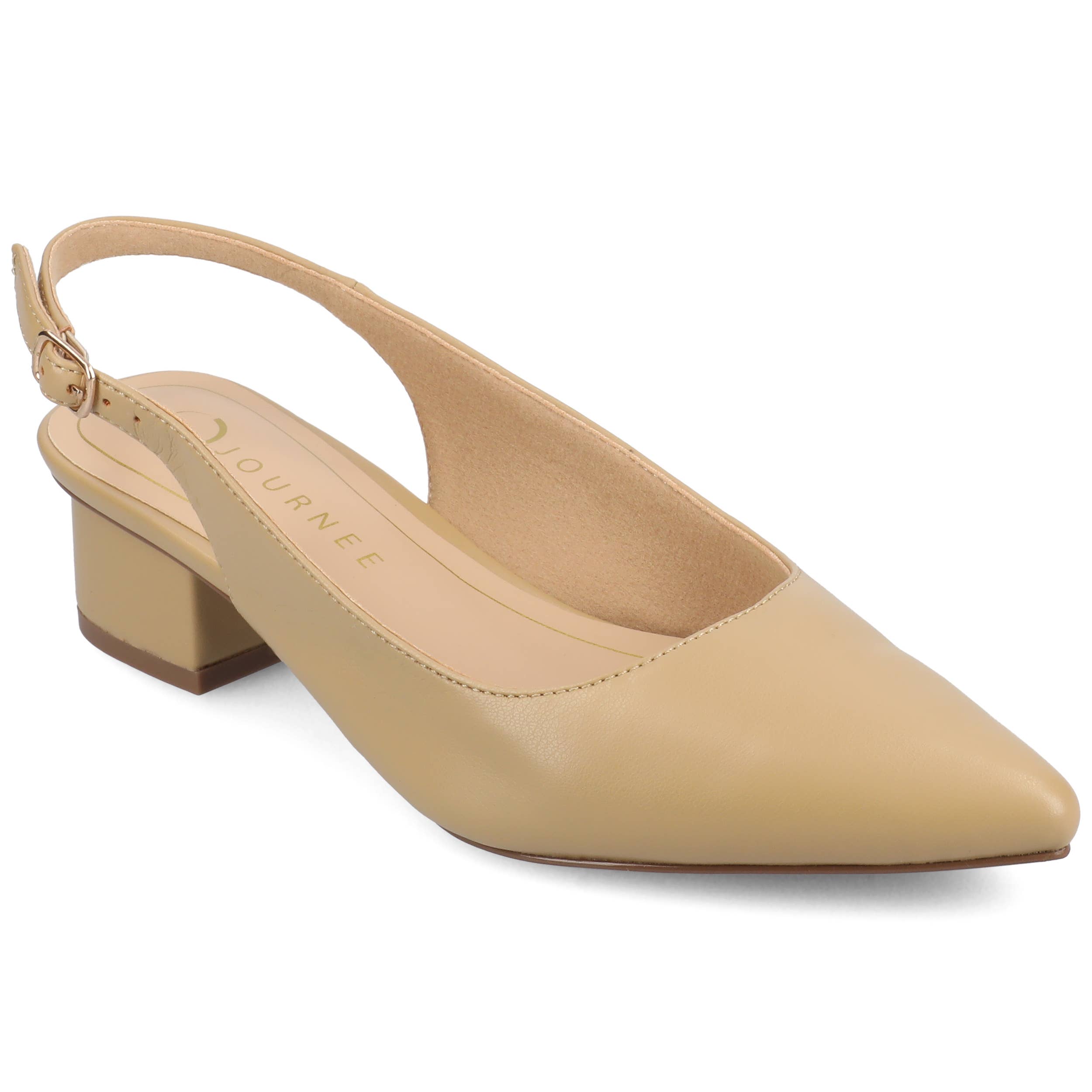 Journee - Wholesale Low Heels - Women's - Journee Collection Women's Sylvia Wide Width Pumps5